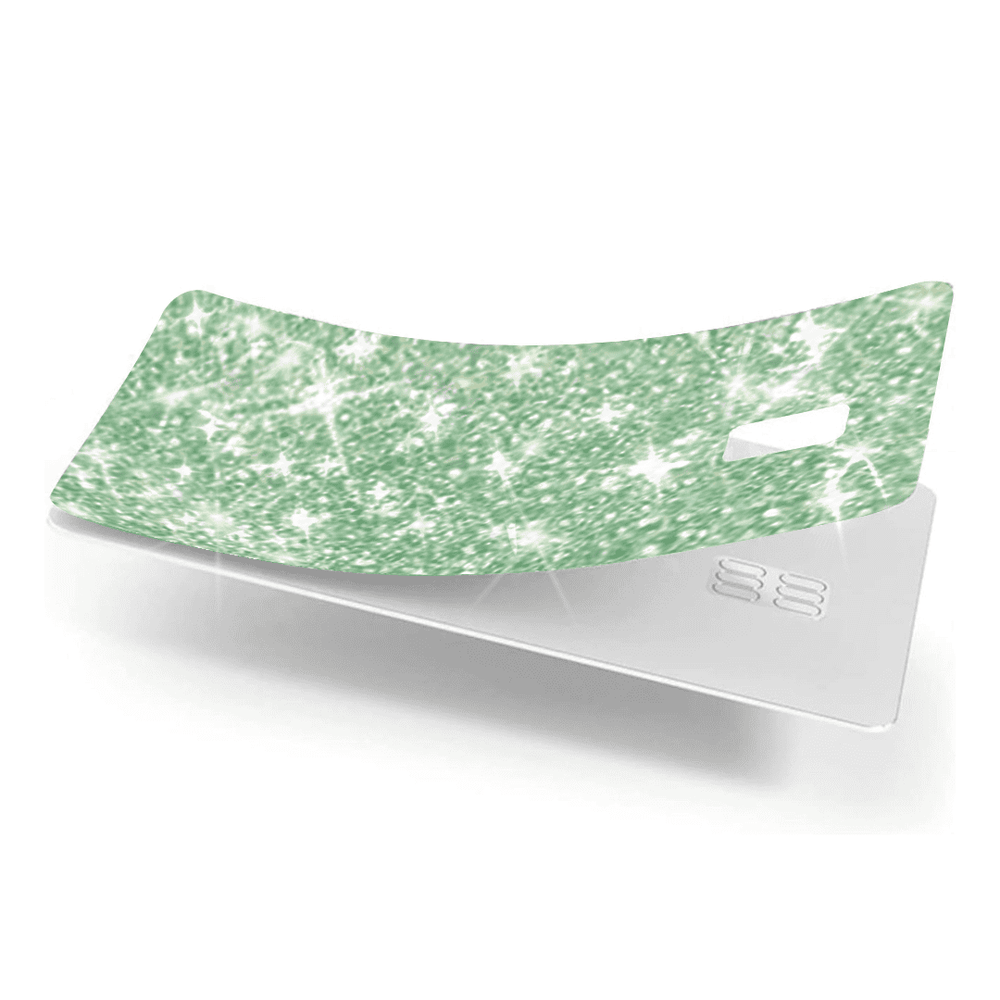 BLING REFLECTIVE BACK INFORMATION GREEN - Exotix Card