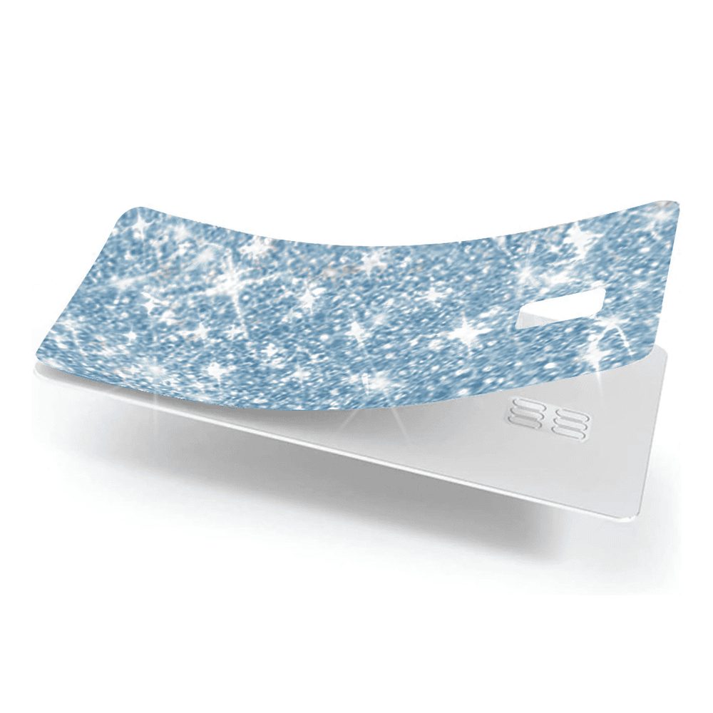 BLING REFLECTIVE BACK INFORMATION BLUE - Exotix Card