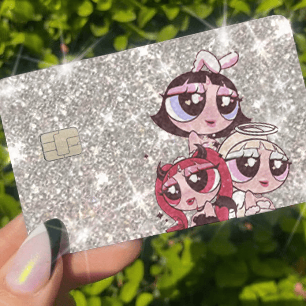 SILVER ULTRA BLING REFLECTIVE 3 GIRLS EXOTIX - Exotix Card