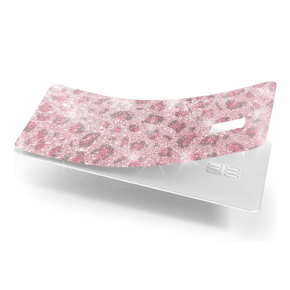 ULTRA BLING REFLECTIVE ANINAL PRINT PINK - Exotix Card